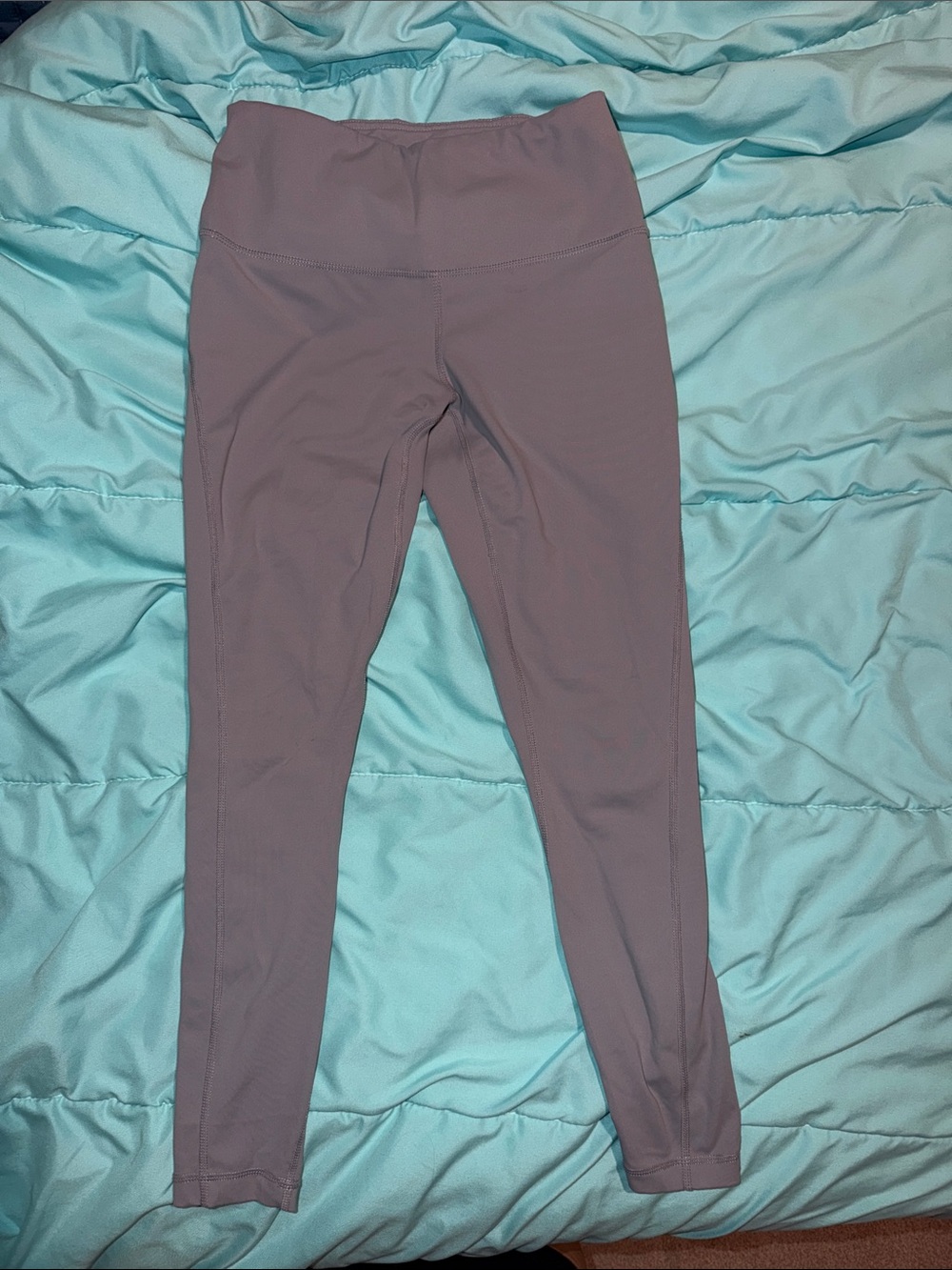 Yogalicious Lavender Gray High-Waist Leggings